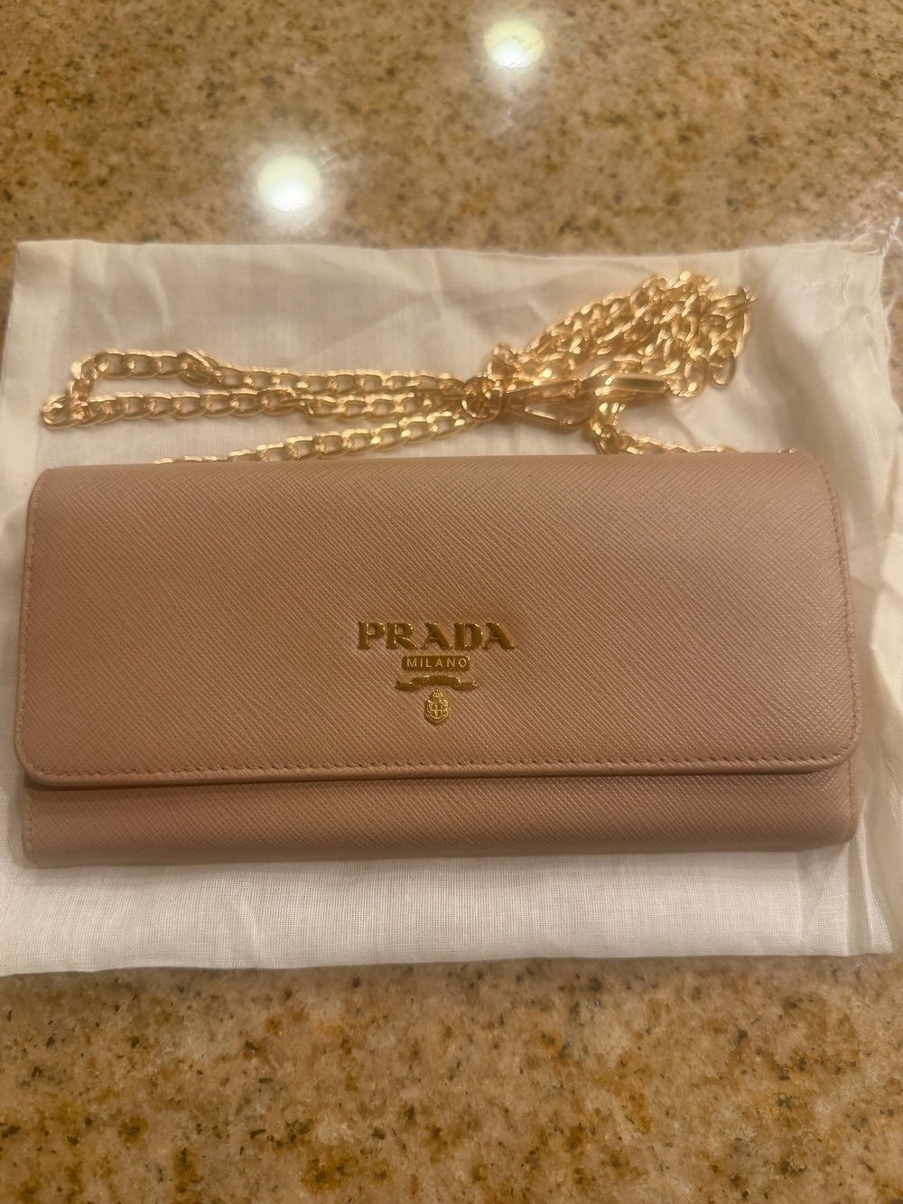 PRADA Saffiano Leather Wallet